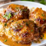 Crock Pot Chicken Thighs and Gravy
