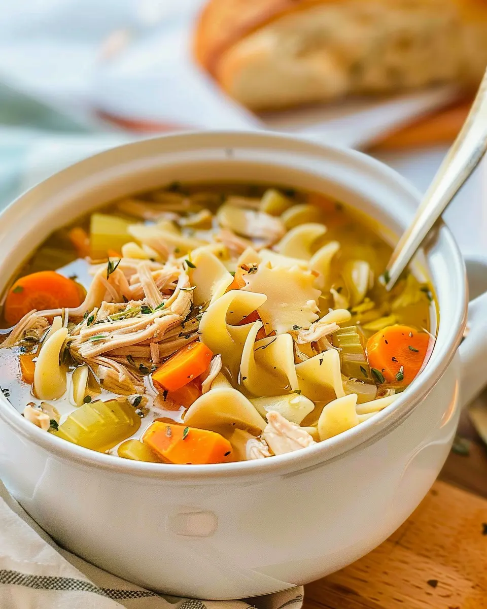 Easy Chicken Noodle Soup: Comforting 30-Minute Family Delight