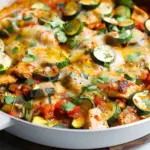 Tex Mex Chicken and Zucchini Recipe