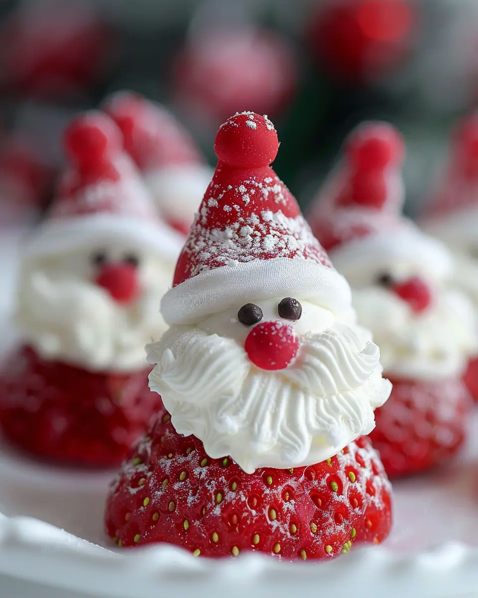 Strawberry Santas: Easy and Adorable Holiday Treats for All