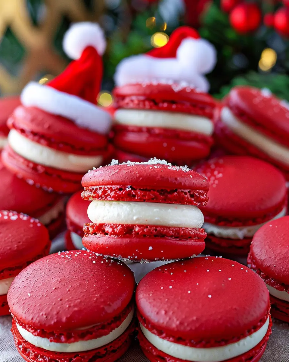 Santa Claus Macarons