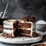 The Ultimate Brownie Cake