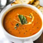 Roasted Tomato Basil Soup