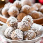 Gingerbread Snowballs