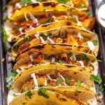 Mini Baked Chicken Tacos