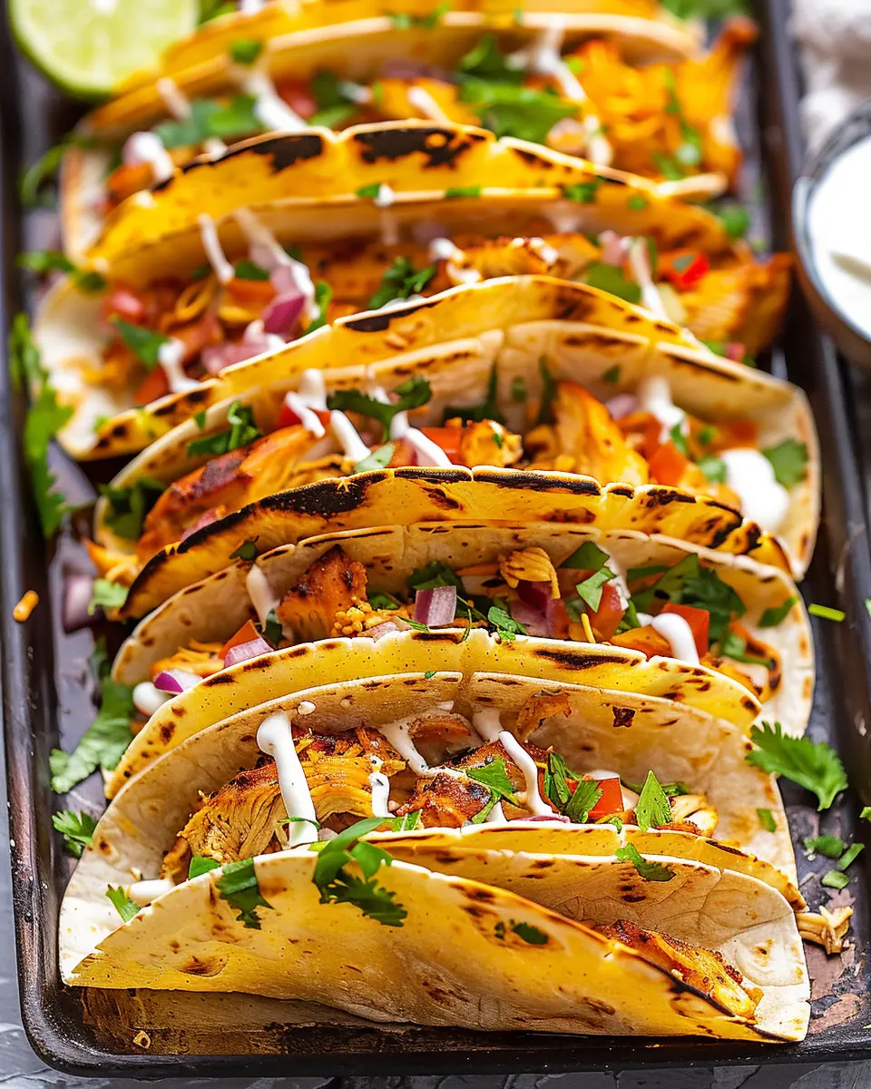 Mini Baked Chicken Tacos: Easy, Flavor-Packed Family Delight