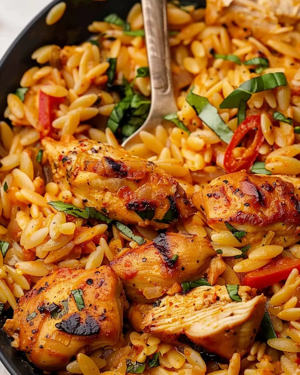 Cajun Chicken Orzo: A Juicy Twist on Comfort Food Classics