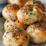 Chilli Stuffed Garlic Dough Balls