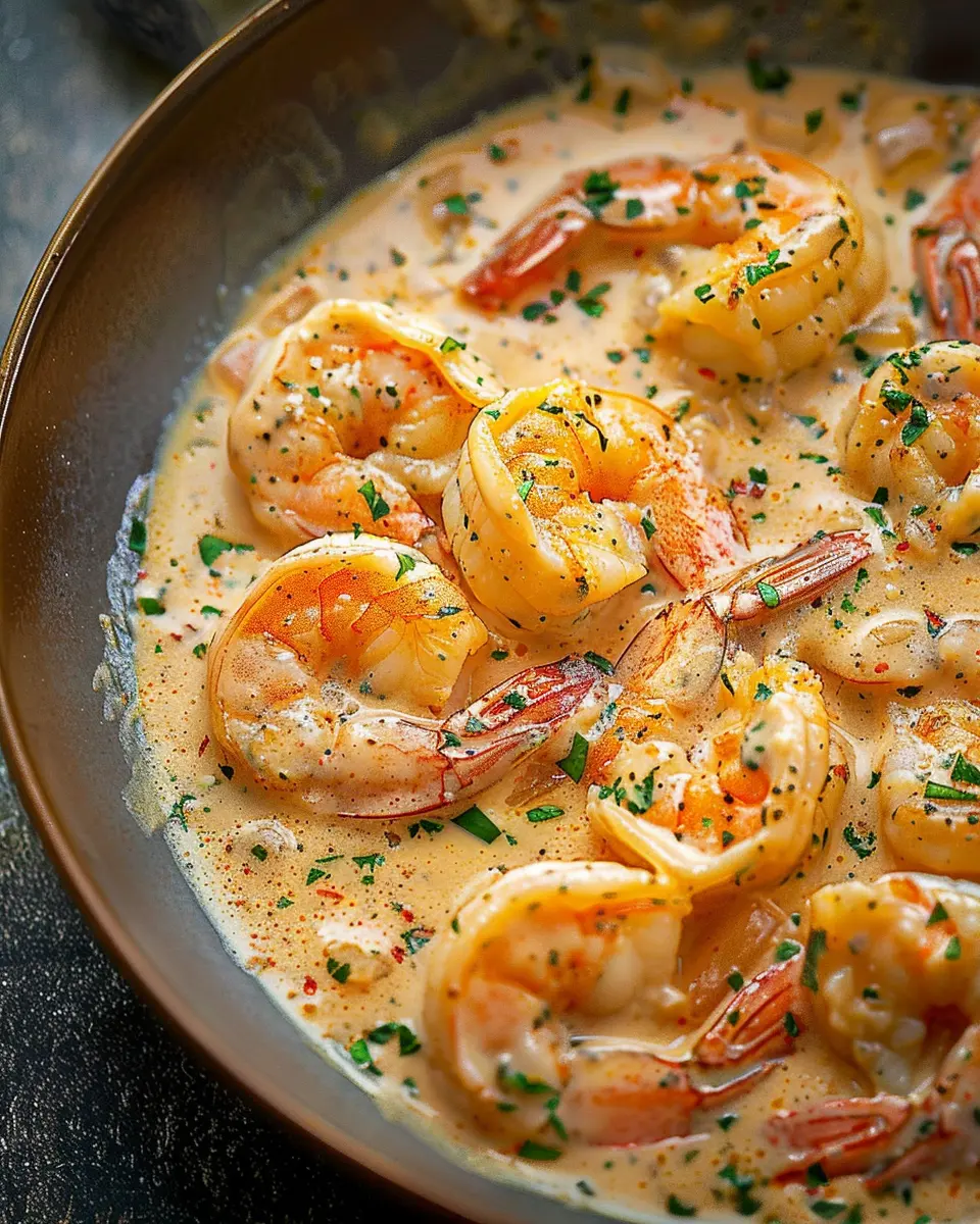 Creamy Garlic Shrimp in 15 Mins: Indulgent Dinner Delight