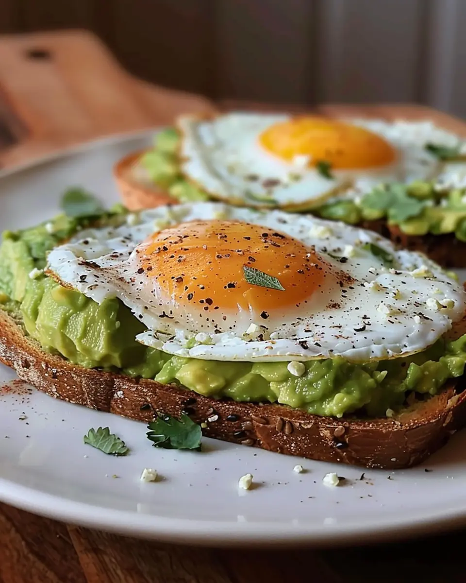 Avocado Toast with Egg: The Best Healthy Start to Your Day