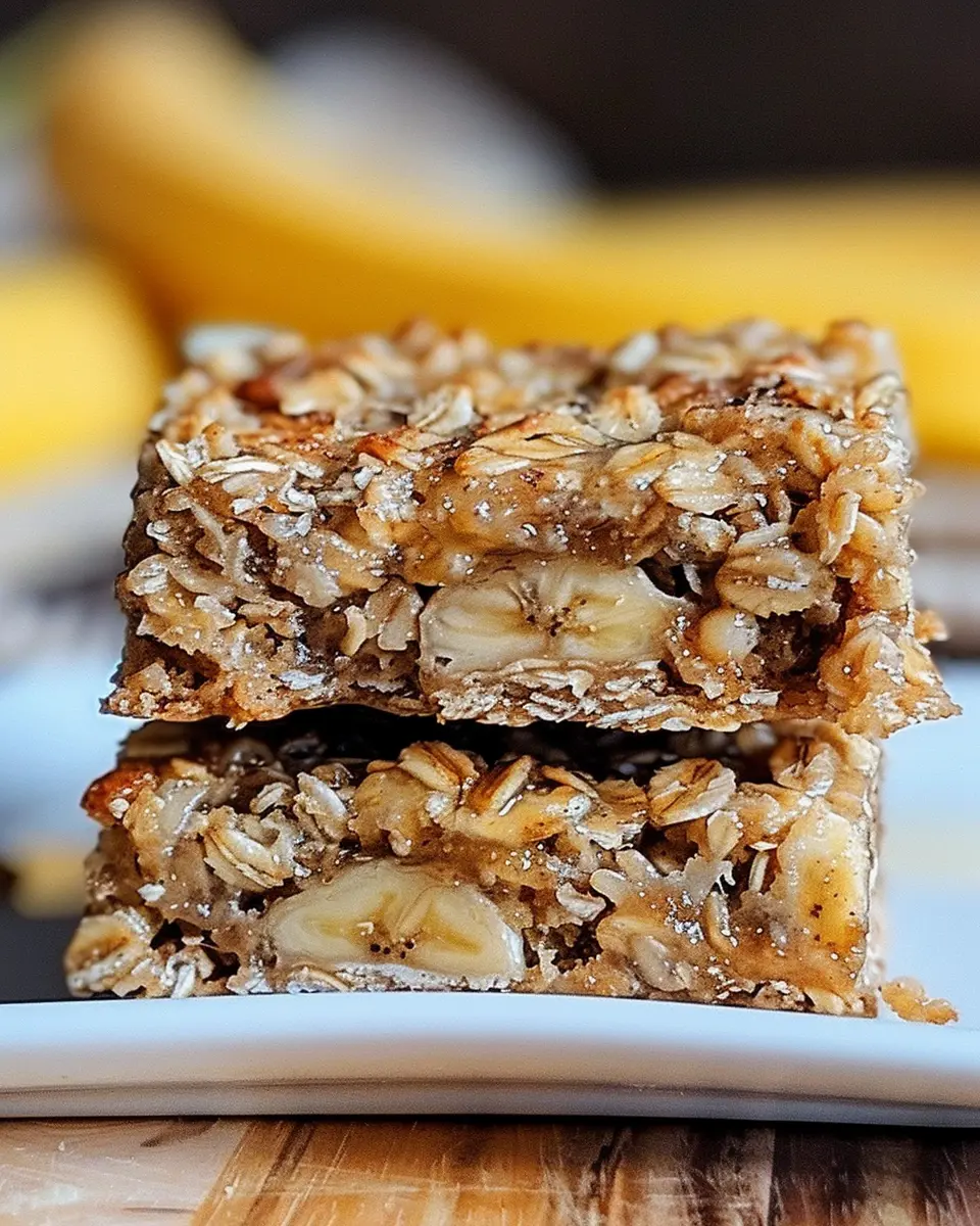 Irresistible Banana Oatmeal Bars: Easy, Healthy Treat for All