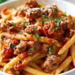 Creamy Sausage and Tomato Pasta