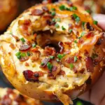 Bacon Cream Cheese Filled Bagels