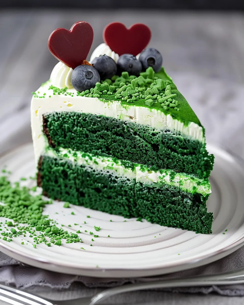 Green Velvet Cheesecake Cake: The Indulgent Treat You Need