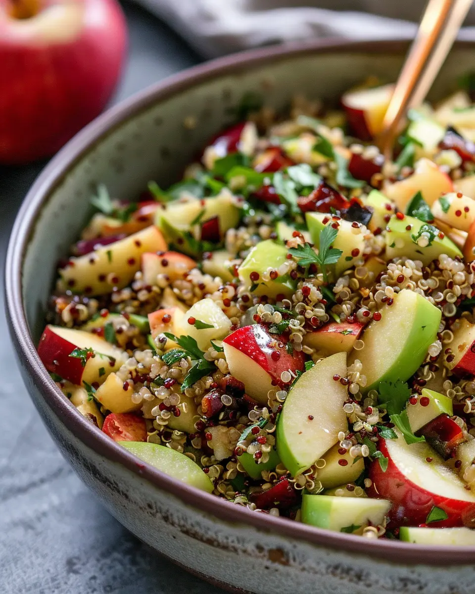 Quinoa Apple Salad: A Fresh and Easy Twist for Healthy Eating