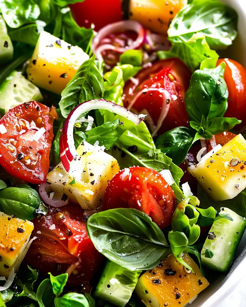 Italian Salad Recipe: A Fresh Twist with Turkey Bacon and Chicken Ham